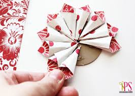 Diy Paper Ornament Chirstmas Craft The Inspiration Board Paper Christmas Ornaments Diy Christmas Paper Christmas Paper Crafts