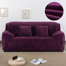 How to save money during the shopping? Solid Color Plush Velvet Elastic Sofa Couch Cover Cushions On Sofa Couch Covers Corner Sofa Covers