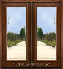 For homeowners seeking a little more privacy, frosted or stained glass offers less. Home French Doors Exterior French Doors Double Doors Exterior