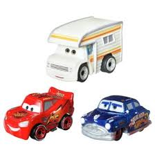 Disney Cars Metal Mini Racers with Larry Camper Diecast
