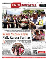 Kereta ini ada 2 buah yang terdiri dari kereta utama dan kereta makan. Budi Hermanto Keluar Mapolres Batu Naik Kereta Berhias Bunga Times Indonesia