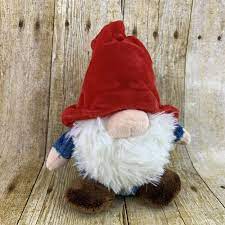 The Gnomlins Tinklink Gnome Plush 7 5 Inch Red Blue Huggable Soft Toy Stuffed Aurora Red And Blue Plush Cute Plush