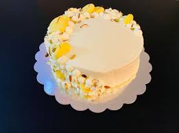 Simple Rasmalai Cake Decoration Cake Decorating Frosting Cake Designs Birthday Cake Decorating Amazing