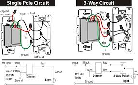 The most simple and common method of wiring a single pole switch. Cloudy Bay In Wall Dimmer Switch For Led Light Cfl Incandescent 3 Way Single Pole Dimmable Slide 600 Watt Max Cover Plate Included Amazon Com Industrial Scientific