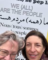 We (ALL) are the people! Poster by @hanshaacke at @harvardartmuseums  @whatwillyouremember and I had a great visit to “Made in Germany” a multi  media show that includes a lot of provocative photography