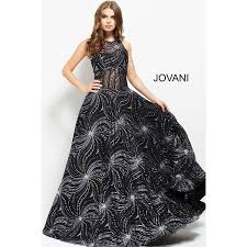 Black And Silver Evening Gowns Black Silver Glitter A Line Corset High Neck Bodice Evening Gown Liked On Polyvore Featuring Dresses Gowns Sheer Dress Gowns Silver Evening Dress Dresses