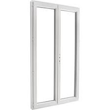 Porte Fenetre Pvc H 225 X L 140 Cm Blanc Blanc 2 Vantaux Tirant Droit Porte Fenetre Pvc Fenetre Pvc Porte Fenetre
