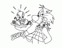 Tweety bird, often known as tweety or tweety pie, is the fictional character created by american animator bob clampett, who also designed the. Tweety Sylvester Free Printable Coloring Pages For Kids