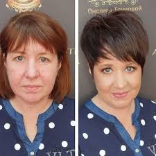 I changed my look. I'm trying the short cut, what do you think of my new  look, I'm 52 years old.