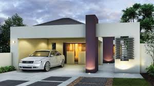 Descarga este vector premium de fachada de una casa moderna con terraza. Casas Modernas De Una Planta