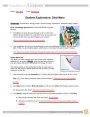 Activity c instructions life hack: Sledwarsse Key Pdf Sled Wars Answer Key Vocabulary Acceleration Energy Friction Kinetic Energy Momentum Potential Energy Speed Prior Knowledge Course Hero