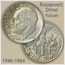 silver roosevelt dime values