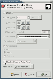 If you're using gimp, it already comes with. Gimp Borders On Selections