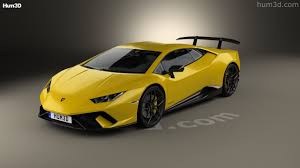 Lamborghini's unfettered imagination has produced some of the greatest, most emblematic supercars in the world. 360 View Of Lamborghini Huracan Performante 2017 3d Model Hum3d Store