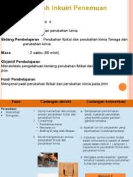 Adanya perubahan fisika dan kimia dapat dikenali dari keadaan awal materi yang berbeda dengan keadaan akhir materi setelah mengalami perubahan. Gambar Perubahan Kimia Penggambar