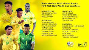 Broos named a youthful squad as bafana get their qualifying campaign under way against zimbabwe and ghana in september. Bafana Bafana Coach Hugo Broos Names Squad For The Back To Back 2022 World Cup Qualifiers Sabc News Breaking News Special Reports World Business Sport Coverage Of All South African Current