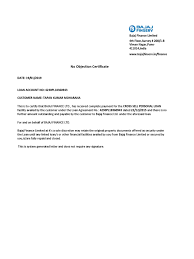 Summary of significant accounting policies. No Objection Certificate