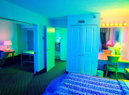 Add in some pretty touches, like a mirrored. Blue Neon Blue Aesthetic Bedroom Ideas Novocom Top