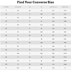 converse jack purcell size chart offerzone co uk