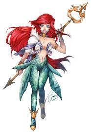 Ariel Disney Princess Warriors Disney Warrior Princess