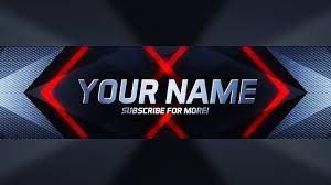 A free youtube header/banner template that includes the psd (photoshop) file. Free Youtube Banner Templates Awesome New Free Photoshop Youtube Banner Template Download Youtube Banner Template Youtube Banner Design Youtube Banners