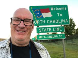 Signs representing states 39 and 40 near Carowinds