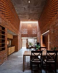 Dinding baik pada bangunan rumah sederhana maupun. Desain Interior Rumah Batu Bata Merah Cek Bahan Bangunan