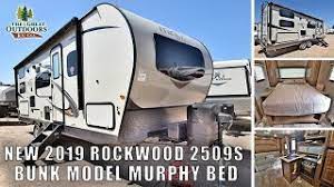 Maybe you would like to learn more about one of these? New 2019 Forest River Rockwood 2509s Bunk Model Murphy Bed Mini Lite Greeley Colorado Youtube