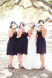 These shades of purple will make for gorgeous floral arrangements, and whether your bridesmaids wear the dark or light shade they're sure to look great! Handmade Rustic Purple And Gray Wedding