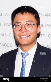 Shi Weiliang DG Huawei France attends the Nicolas Sarkozy's Chinese  Business Club Lunch at Westin hotel Paris