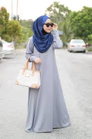 10 photos of the desain baju batik hijab modern. 10 Desain Baju Muslim Dress Modern Dan Mewah Terkini
