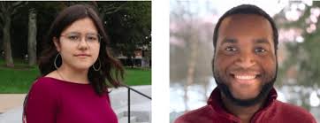 Grace Maffucci '22 and Daniel Strother '22