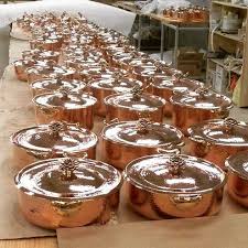 Amoretti Brothers Copper Cookware Factory Copper Cookware Copper Kitchen Accents Copper Ware