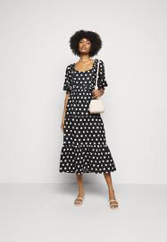 Faithfull the brand sale uk. Faithfull The Brand Rumi Midi Dress Day Dress Black Zalando Co Uk