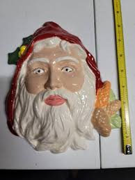 Ceramic Santa Face