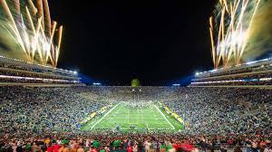 SEC football schedule 2026 Week 6 stadium crowd at Georgia-Alabama game under lights
