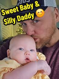 Sweet Baby and Silly Daddy: A Heartwarming Family Moment