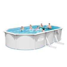 Oval pools have a sleek, polished look to them and they give swimmers the option to contact doheny's pool supplies fast professionals and we'll help you find the perfect above ground pool for your property. Bestway 56369 Hydrium Oval Above Ground Pool 610x360x120cm