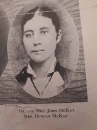 The photo of my grandmother as a child was taken a few years before she  became a mail carrier for North Salt Spring, she was born in 1900. As a  teen ager