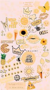 Aesthetic computer png vaporwave desktop wallpaper transparent. Aesthetic Cute Yellow Hd Wallpapers Wallpaper Cave