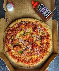 Trying Out The New Catalan Chicken From Dominos However It Was A Bit Too Calorie Heavy For My Liking So I Made Some Adju Creamed Sweetcorn Garlic Dip Calorie