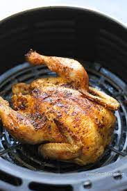 Place Cornish Hen In The Af Basket And Wait For About 25 Minute Air Fryer Dinner Recipes Air Fryer Recipes Healthy Air Fryer Recipes Chicken