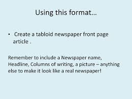 These papers, usually publish negative the first official tabloid in the united states was the illustrated daily news was started in new york in 1919 by robert mccormick and joseph. Newspapers Ppt Download