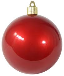 Find just the ornaments a great christmas tree needs, from festive and classy tree toppers to garlands, ribbons and tree skirts. Shatterproof Large Ball Ornament 4 100mm Candy Red Walmart Com Walmart Com