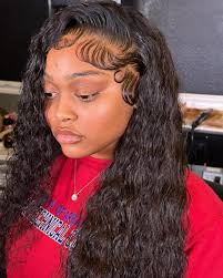 Lately they been eating these dramatic baby hair up 😍