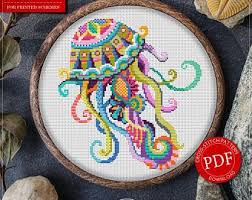 Mandala Bobcat P237 Cross Stitch Embroidery Pattern