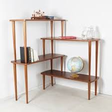 The Design Enthusiast Vintage Love An Mcm Corner Shelf Corner Shelves Shelves Furniture