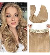 Amazon.com : Tinashe Ponytail Extension Human Hair 100% Remy Human Hair  Wrap Around Hair Extension Long Straight Clip in Ponytail Hair Piece with  Magic Paste For Women Highlight #16/613 (#16/613, 14inch) :