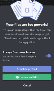 Compress video by cleido send the video easily on the server app, compress it, or cut out the unnecessary part. Did Discord Add Automatic Image Compression Discord