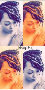 Here you can find beautiful hair ideas for better creativity and also helpful content for hairstylist. Half Order Shaved Sides Short Crochet Kinky Twists 100 Etsy